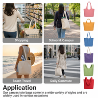 Sac fourre-tout en coton écologique personnalisé avec logo, idéal pour les trajets quotidiens, sac en toile pour étudiants, cadeau en gros d'usine