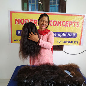 Pelucas de cabello natural virgen sin procesar, extensiones de cabello humano indio ondulado, precio de alta calidad, venta al por mayor - Product Image 6