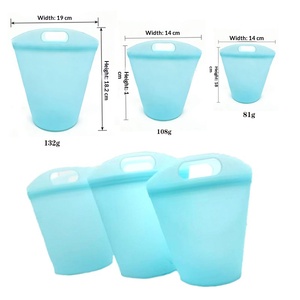 Sacs de conservation alimentaire en silicone Simplicity, compatibles micro-ondes, pour réfrigérateur et congélateur, 1000ml/750ml/500ml, pour lait et protéines en poudre - Product Image 4