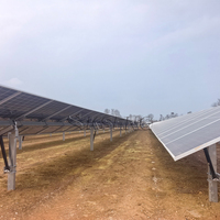 Support de suivi solaire robuste à structure intelligente à axe unique pour optimiser la production des panneaux solaires