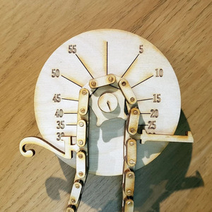 Tùy Chỉnh Thủ Công Bằng Gỗ Thủ Công Mỹ Nghệ Cross-Biên Giới Đồng Hồ Chuỗi Mô Hình Kit Độc Đáo Khung Ảnh Với Tùy Chỉnh Thiết Kế Đồng Hồ - Product Image 1