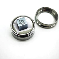 10x10x10mm Osmium Cube 99.95% Haute Densité 10mm Osmium Os Morceaux pour Collection Invest