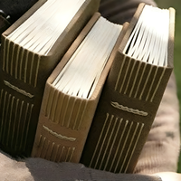 Cahiers en lin A5 personnalisables, adaptés pour la planification et l'organisation du travail de bureau, la tenue d'un journal et la prise de notes