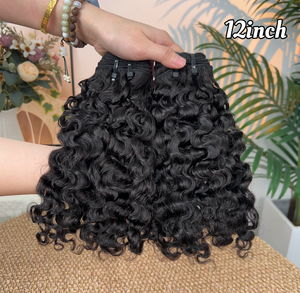 Lot de Cheveux Bouclés Birmans 12A en Gros, Vente Chaude, 100g par Paquet, Double Trame, Extensions 100% Cheveux Humains - Product Image 3