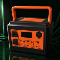 Station d'alimentation portable 1000W LiFePO4 pour le camping, les voyages en camping-car, la recharge sans fil, l'entrée solaire, la lampe torche LED, la sauvegarde hors réseau
