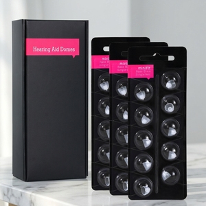 Aide auditive Oticon Minifit 8 mm 10 mm pour aides auditives Oticon <span class=keywords><strong>Bernafon</strong></span> CIC et RIC RITE - Product Image 1