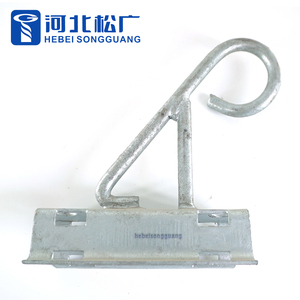 Крепления для оптоволоконного кабеля FTTH: кронштейны для столбов, анкерные кронштейны, крюковые кронштейны - Product Image 3