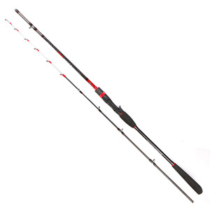 Caña de Pescar para Bote, Caña para Pesca en Agua Salada, con Guías SIC, para Pesca en Océano, 2.1m, Acción Media-Pesada - Product Image 1