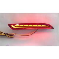 Venta caliente led parachoques trasero lámpara para honda jazz 2012-2014 luz trasera de jazz de la luz de freno