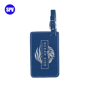 SUPERNOVA Étiquette de bagage personnalisée gravée au laser, matériau vierge en cuir compatible laser - Product Image 6