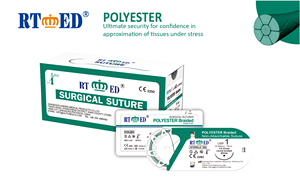 เย็บแผลผ่าตัดผลิตผ้าไหมไนลอนโพลีโพรพิลีนที่ไม่สามารถดูดซึมได้เย็บด้วยเข็ม - Product Image 6