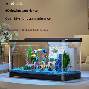 Rechteck Mittel <span class=keywords><strong>aquarium</strong></span> mit Filtration für Wohnzimmer Dekoration <span class=keywords><strong>Aquarium</strong></span> <span class=keywords><strong>Aquarium</strong></span> Home Landschafts bau - Product Image 3