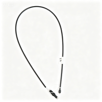 Câble de déverrouillage du capot arrière OEM A2048800159, câble de commande du capot compatible avec Mercedes-Benz Classe C W204 GLK X204, pièces détachées automobiles