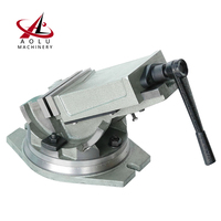 QHK125 étau de Machine inclinable étau de fraisage CNC étau à Angle bidirectionnel de Type déclinable étau de Machine inclinable