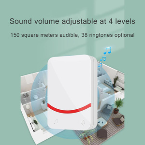BB <span class=keywords><strong>campanello</strong></span> intelligente con vibrazioni, luci lampeggianti colorate, telecomando <span class=keywords><strong>Wireless</strong></span>. Serve anche come soccorritore per i non udenti - Product Image 6
