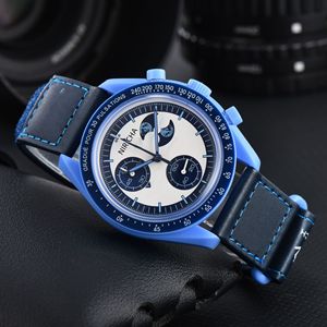 Reloj Deportivo de Cuarzo de Lujo Moonswatch Cronógrafo de Alta Calidad para Hombre - Product Image 1