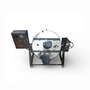 Nouveau produit : Marmite de cuisson industrielle à double enveloppe gaz/électrique de 100 litres, chaudière de cuisson pour cuisine - Product Image 2