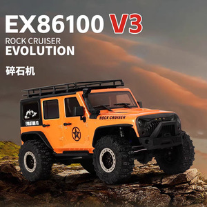 รถ RGT 1/10 Rock Cruiser EX86100V3 ไฟฟ้า 2.4G รถออฟโรดปีนเขา รุ่น Wrangler RC Crawler พร้อมมอเตอร์ Hobbywing แบบ RTR ของขวัญ - Product Image 6