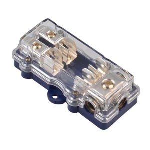 PSF-AGU18 20amp 30amp 60amp blocco fusibile AGU supporto fusibile 3 x4ga ingresso 3 x8ga uscita auto <span class=keywords><strong>Audio</strong></span> supporto fusibile - Product Image 4
