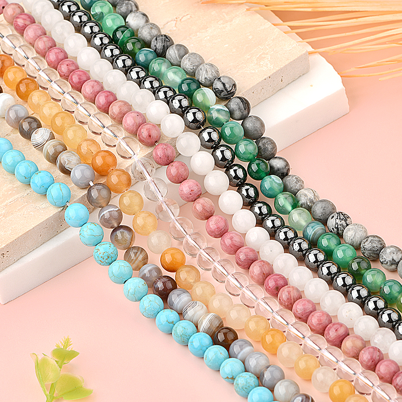 Genuine Natural Grade Aa Loose Gemstone Strand Stone Beads for Jewelry Making