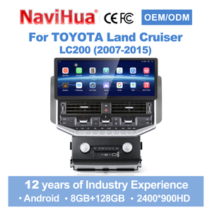 Navihua for Toyota Land Cruiser LC200 2007-2015 Car Upgrade 15.5'' Android Car Radio GPS Navigation Multimedia Carplay DSP Unit - Product Image 1