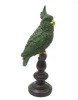 Artigianato pappagallo di alta qualità per la decorazione uccelli decorativi all'ingrosso che Jazz Up decorazione del giardino pappagallo in resina all'ingrosso per interni