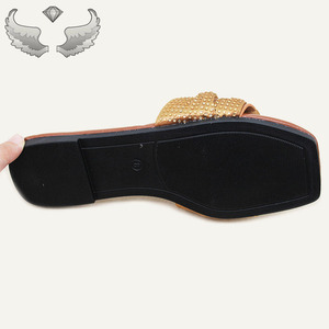 High-quality Fashionable Lightweight and Durable Water Droplet-studded Wholesale Women's Sandals and slippers - Product Image 6