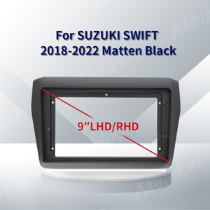 กรอบเครื่องเล่นดีวีดีในรถยนต์ขนาด 9 นิ้ว สำหรับ <span class=keywords><strong>SUZUKI</strong></span> <span class=keywords><strong>SWIFT</strong></span> ปี 2018-2022 รุ่นพวงมาลัยซ้าย/ขวา ราคาโรงงาน Meihua - Product Image 3
