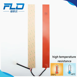 "250W 220V tự động ban nhạc nóng 70x112.5mm Silicone tấm sưởi ấm lỗ Duy nhất khắc" - Product Image 5