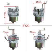 Carburador para Generador Ro Bin Wisco Nsin Su Baru EY15 EY20 228-62451-10 228-62450-10 227-62450-10