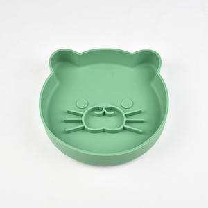 2025 nouveau design bols pour animaux de compagnie mangeoires vert lent chien chat alimentation pour animaux de compagnie mignon bol de nourriture pour animaux de compagnie pour la nourriture de l'eau - Product Image 1