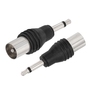 Superbat <span class=keywords><strong>Adapter</strong></span> 3,5mm mono cắm Auf <span class=keywords><strong>9</strong></span>,5mm PAL TV <span class=keywords><strong>Adapter</strong></span> 2 bị mắc kẹt lông TV đài phát thanh stereo Receiver sóng đài phát thanh - Product Image 4