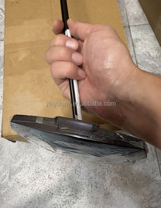 مضرب جولف مخصص بتصميم ماليت، وجه مضرب مصنوع بتقنية CNC، عمود من الفولاذ المطروق، محمول، مصنوع من المطاط والجرافيت، عمود من الفولاذ، مضرب جولف. - Product Image 3