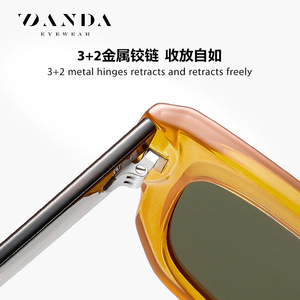 Danda <b>Sunglasses</b> S31111 Unisex UV400 Polarized TAC Lens For Driving Travel Fashion - Product Image 4