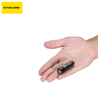 NITECORE TIKI Senter Berkemah Mini, Gantungan Kunci Lampu Kemah, Senter Luar Ruangan Ultra Ringan 300 Lumens, Dapat Diisi Ulang USB
