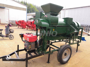 Multifunzione trebbiatrice per grano con motore e motore trebbiatrice riso avena orzo sorgo miglio Sheller - Product Image 4