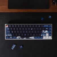 Customize Keycaps 87 Keys OEM Profile DYE Sublimation Black Coral Sea GMK KEYCAPS Keyboard Keycaps