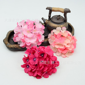 ดอกไฮเดรนเยียประดิษฐ์ขนาดใหญ่จาก Dongchen Crafts ทำจากโพลีเอสเตอร์ เหมาะสำหรับตกแต่งงานแต่งงาน ตกแต่งบ้าน จัดดอกไม้ และงานฝีมือ - Product Image 3