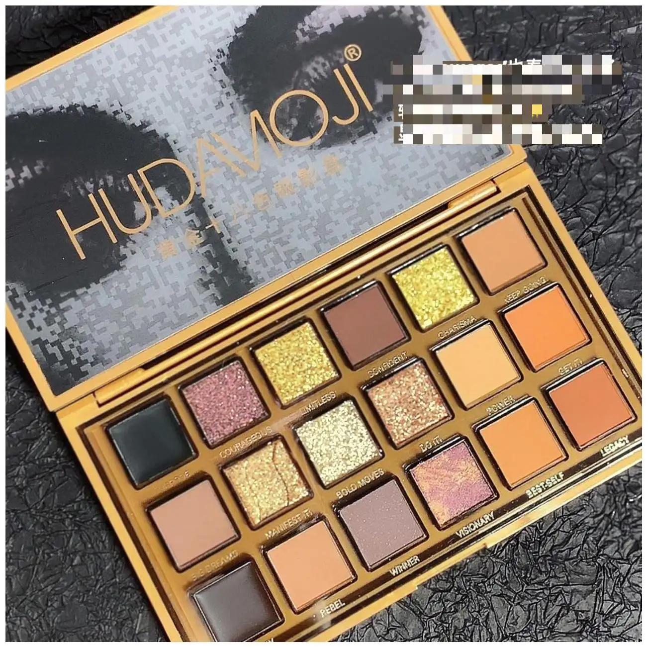 Ombre à paupières mat miroitant paillettes étiquette mat haute qualité palette personnaliser bâton pigmenté Mini éponge stylo elfe maquillage cosmétiques