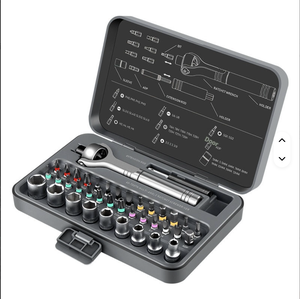 40-in-1 OEM Household Repair Multi-Function Aluminum Ratchet <b>Screwdriver</b> <b>Set</b> Cross-Head Flat-Head Sockets Hard Case HX-OT01361 4 - Product Image 6