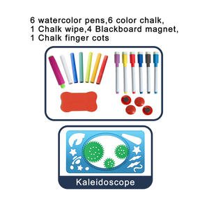 Ensemble d'outils éducatifs de peinture EPT, jouet de <span class=keywords><strong>tableau</strong></span>, <span class=keywords><strong>tableau</strong></span> magique effaçable 2 en 1 pour enfants, <span class=keywords><strong>tableau</strong></span> de dessin pour bébés avec stylo et <span class=keywords><strong>craie</strong></span> - Product Image 2