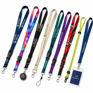 Lanyards Sublimados al por Mayor 2026, Lanyards de Cuello de Buena Calidad, Lanyards Personalizados de Poliéster - Product Image 1