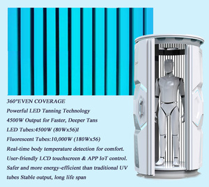 Cabine de bronzage Lingvita Série OEM, capsule sauna pour une expérience de bronzage de luxe - Product Image 2