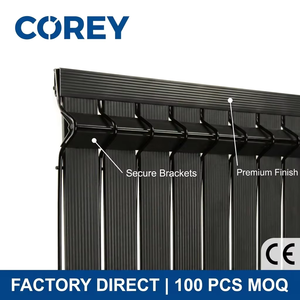 Inserts de clôture en PVC noir de 2 pouces pour la protection de la vie privée, taux de blocage de 90 %, résistants aux intempéries, DIY, vente en gros directe d'usine - Product Image 3