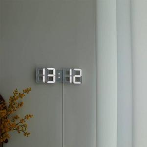 Bell Digital Alarm <strong>Clock</strong> Reloj <strong>Silent</strong> Student Bedhead High Volume Desktop Alarm Led Digital Table Desk <strong>Clock</strong> - Product Image 4