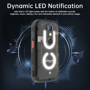 8849 Unihertz Jelly Star Smartphone Super Mini da 2000mAh, 8GB 256GB, NFC, Dimensioni di una Scheda, Android <span class=keywords><strong>13</strong></span> - Product Image 5