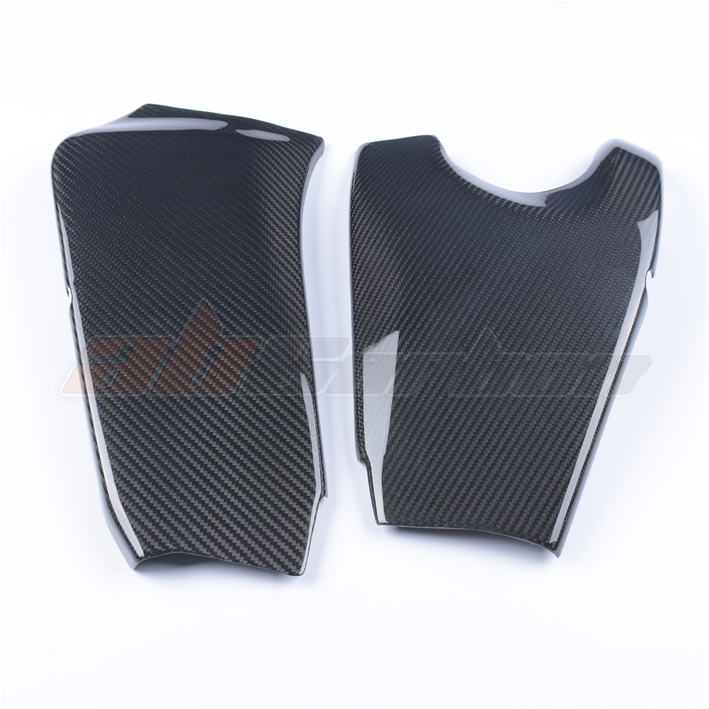 Защитный чехол на мотоцикл для Kawasaki ZX6R 2009-2020 из углеродного волокна 100% саржа