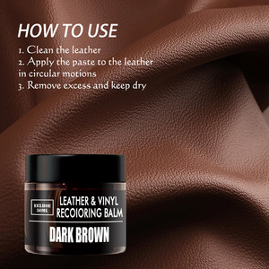 50ml <span class=keywords><strong>cuir</strong></span> vinyle re-coloration baume <span class=keywords><strong>canapé</strong></span> Surface siège couleur réparation remise à neuf <span class=keywords><strong>entretien</strong></span> nettoyage siège de voiture pâte à colorier - Product Image 5