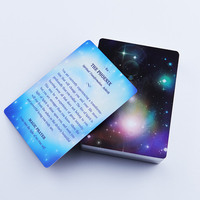 Jeu de cartes personnalisé avec boîte pour questions de conversation amusantes et stimulantes sur le thème du travail d'équipe