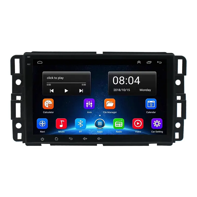 2 7 polegadas dvd player do carro din android car radio player com gps de navegação para Chevrolet Silverado Denali Acadia GMC